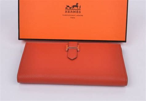 fake hermes wallet ebay - Hermes wallet stitch line.